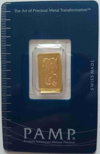 Инвестиционный слиток "PAMP SUISSE" 2,5 g