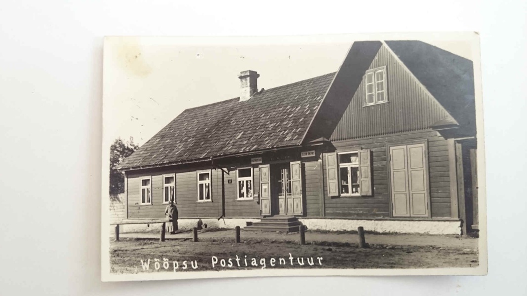 Фотооткрытка "Wõõpsu  postiagentuur"