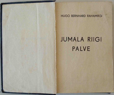 Jumala riigi palve 1936